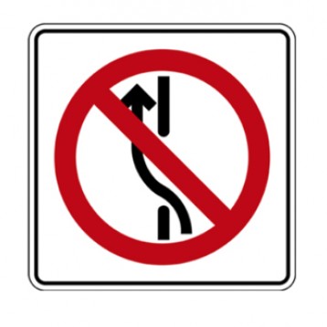 SR-35 PROH. CAMB. IZQ.